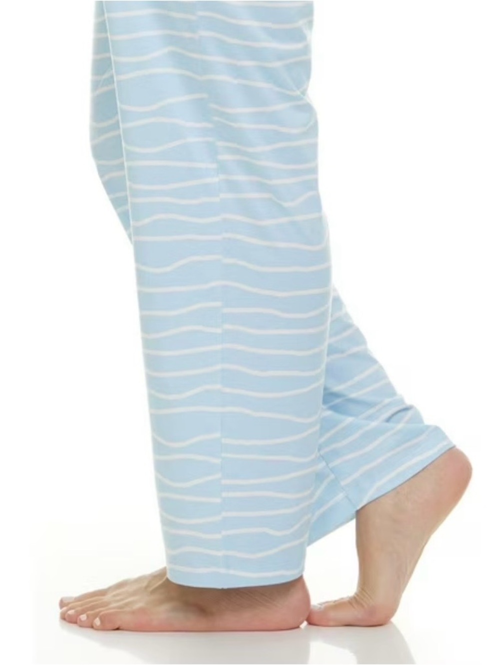 FLORA NIKROOZ Women Relaxed Fit 3/4 Sleeve Henley Pajama Set 2 Piece Pockets😍 - Picture 6 of 14